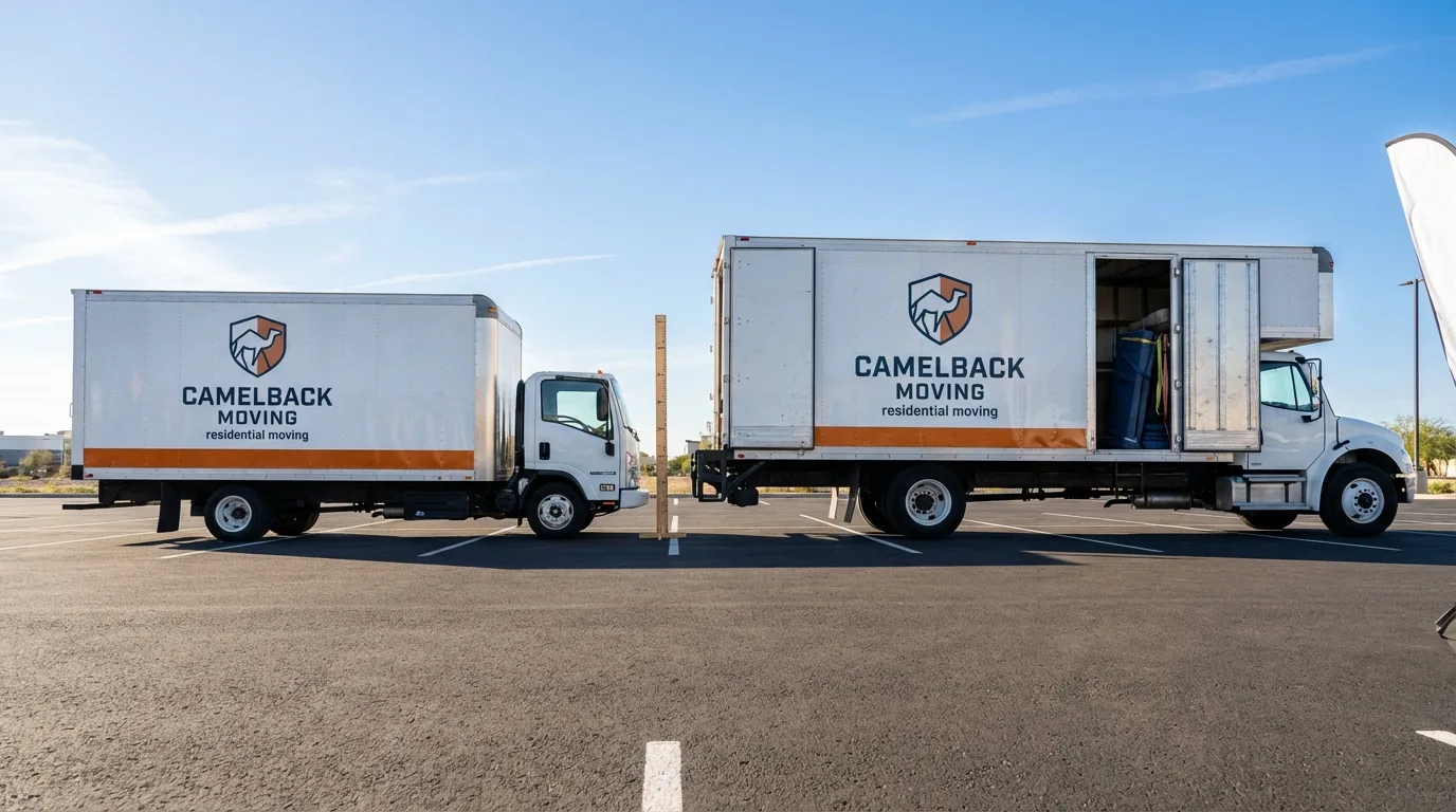 Moving truck size capacity guide in Sea Girt